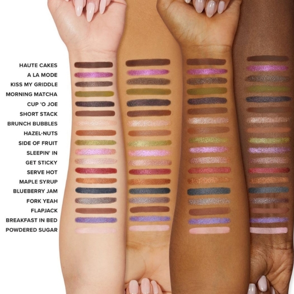 TOO FACED LIMITED EDITION MAPLE SYRUP PANCAKES EYESHADOW PALETTE. - Picture 5 of 12